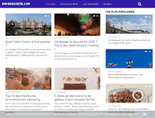 Tablet Screenshot of enviedesortie.com